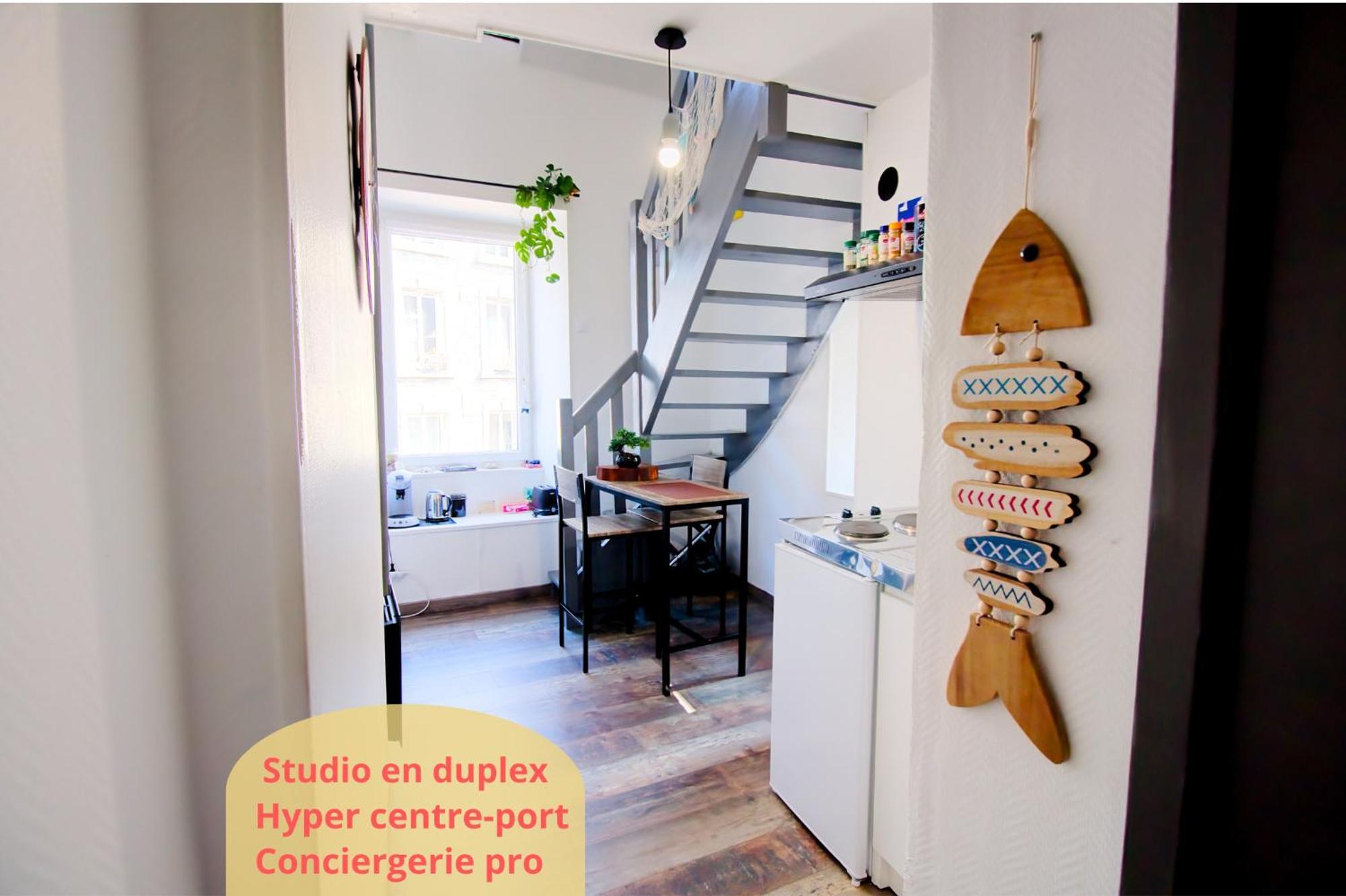 Petit Duplex Lumineux, Hyper Centre A 2 Pas Du Port, Intendance Luxury Host Cherbourg-en-Cotentin Luaran gambar